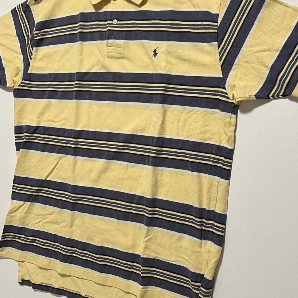 Polo Ralph Lauren Polo Shirt Short Sleeve Summer Preppy Stripes Men's size XL